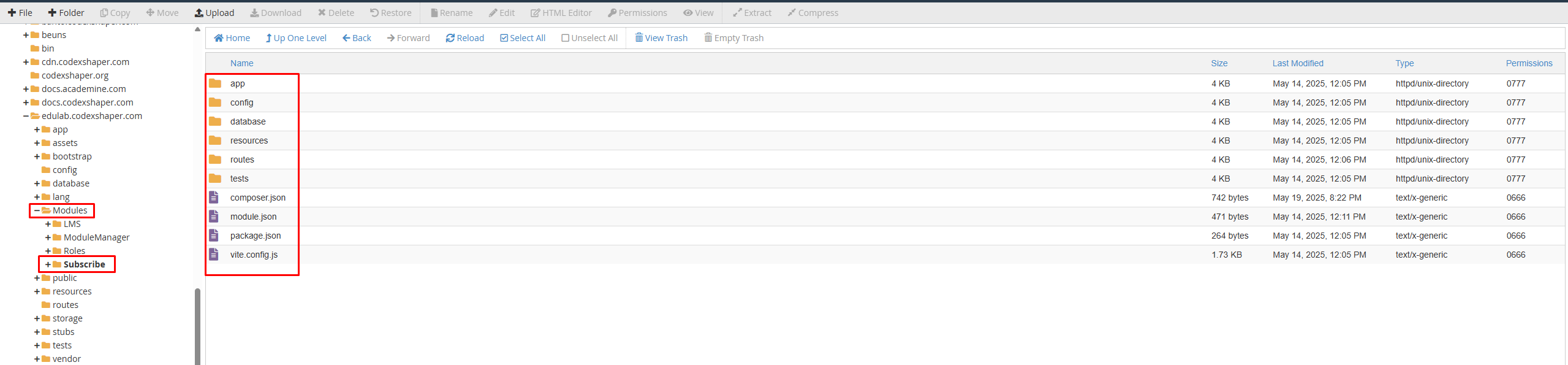 Correct Folder Structure